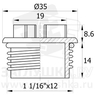 TFTOR1,1/16x12U