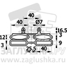 ЛД2х9-40СМ