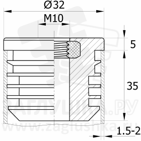 ILTFA32x1,5-2 M10