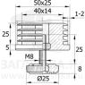 25-50М8.D25x25