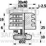 20-40М8П.D32x25